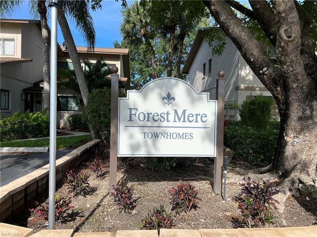 For Sale in FOREST MERE TOWNHOUSE COMMUNIT Bonita Springs FL