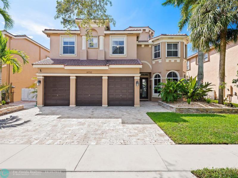 First Photo for Home For Sale at 16720 SW 14TH ST Pembroke Pines, FL. 33027