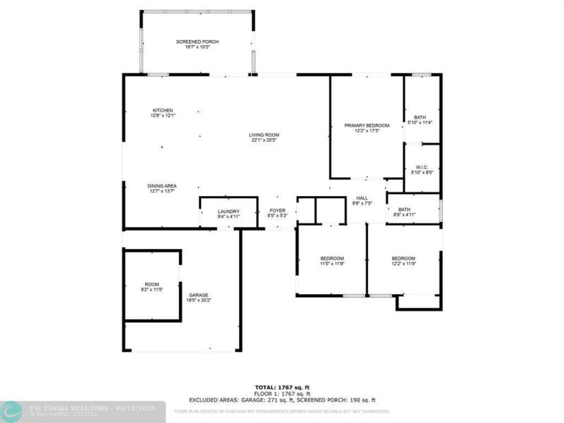  Single Family Homes Photo 17: 7471 NW 35th Ct  Lauderhill,  FL 33319