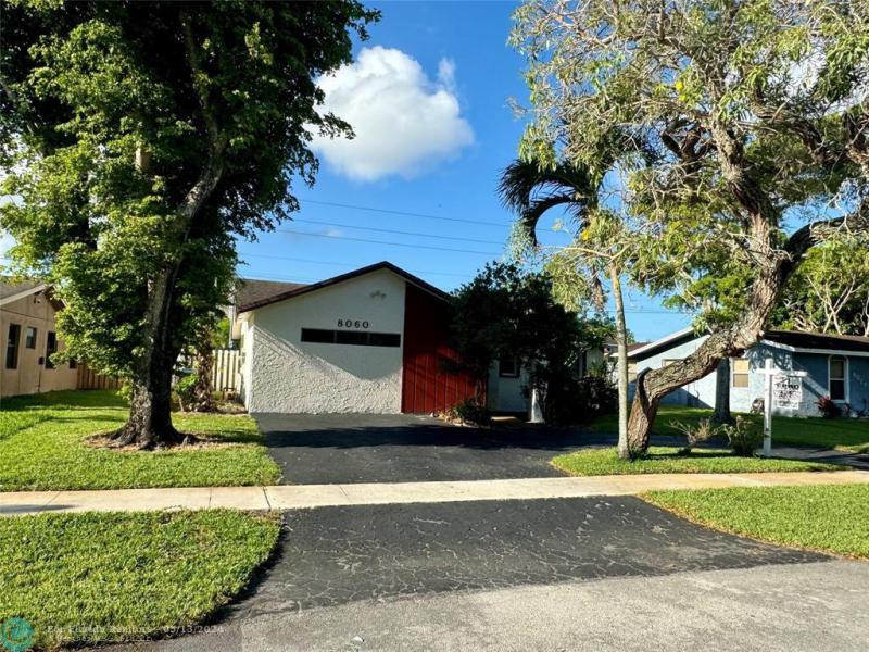 First Photo for Home For Sale at 8060 NW 44th Ct Lauderhill, FL. 33351