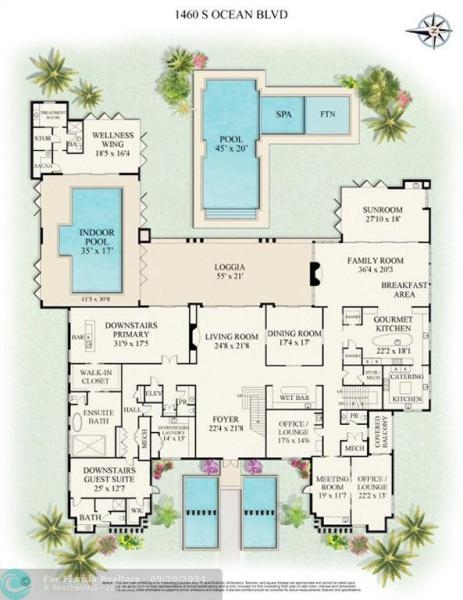  Single Family Homes Photo 99: 1460 S Ocean Blvd  Manalapan,  FL 33462