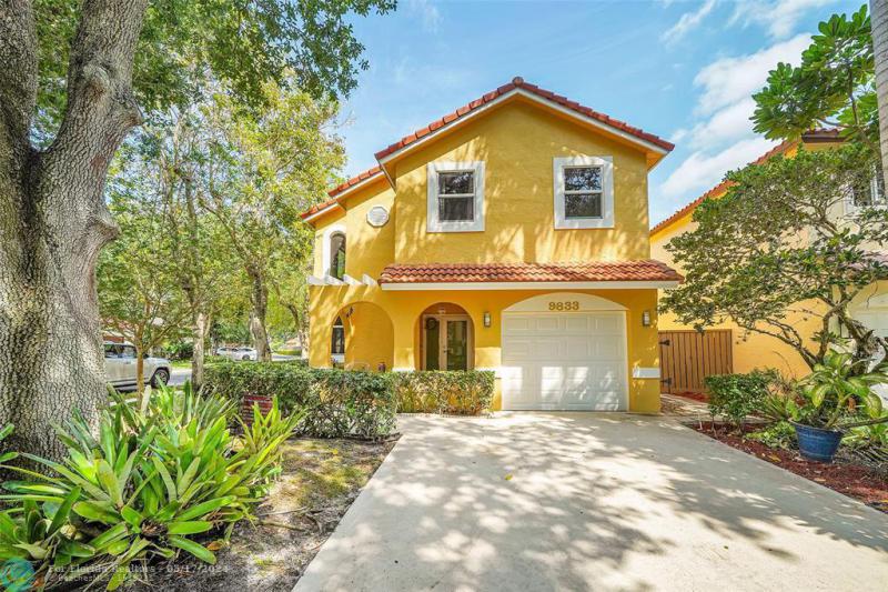 First Photo for Home For Sale at 9833 NW 5th Ct Plantation, FL. 33324