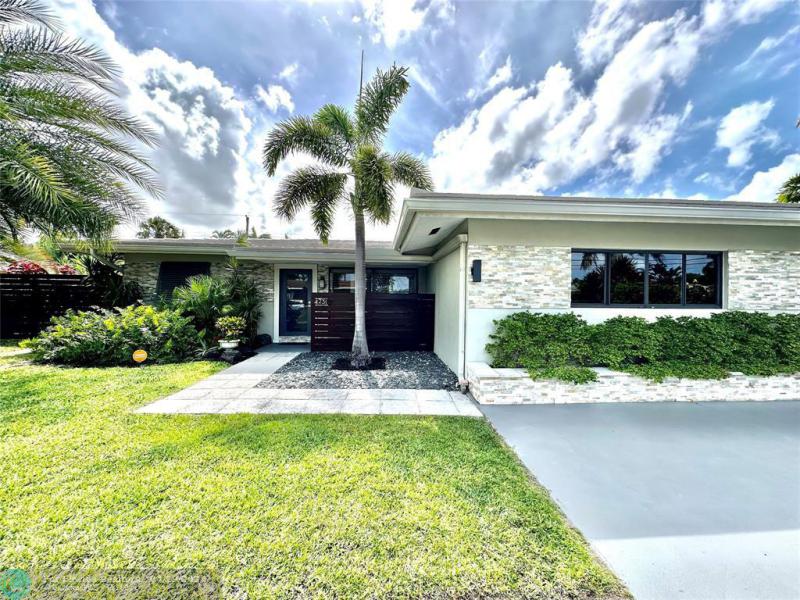 First Photo for Home For Sale at 4231 NE 16th Ter Oakland Park, FL. 33334