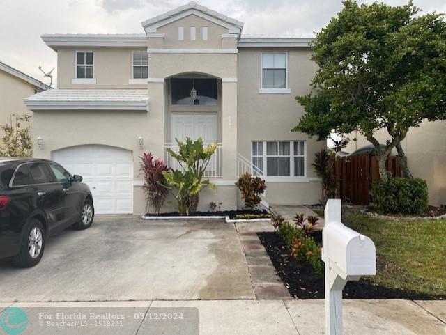 First Photo for Home For Sale at 6801  Bayfront Cir Margate, FL. 33063