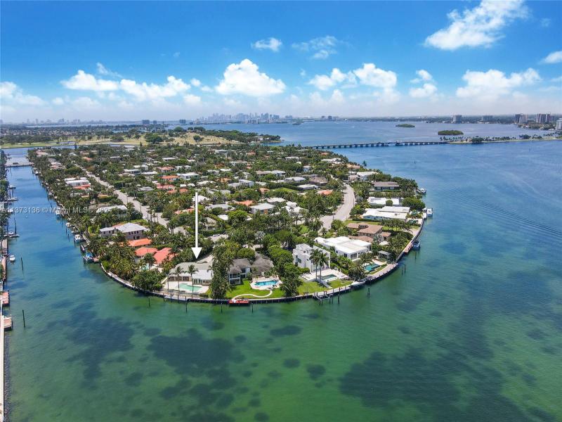 First Photo for Home For Sale at 10321 E Broadview Dr Bay Harbor Islands, FL. 33154