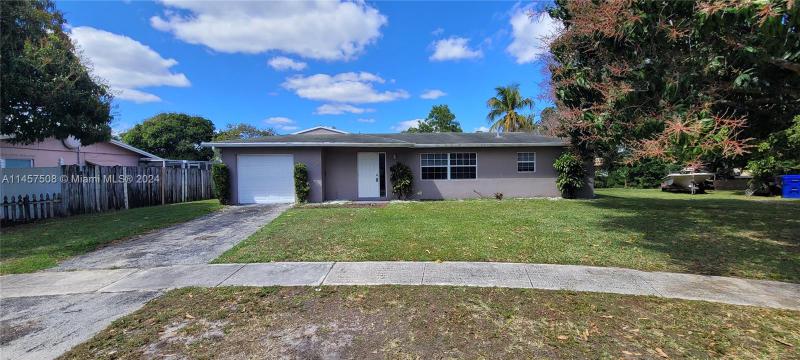 First Photo for Home For Sale at 6597  Salem North Lauderdale, FL. 33068