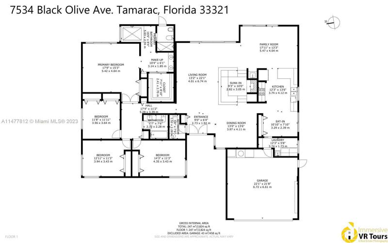  Single Family Homes Photo 96: 7534 Black Olive Ave  Tamarac,  FL 33321