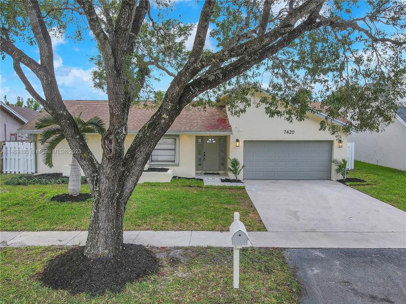 First Photo for Home For Sale at 7420 NW 41st Ct Lauderhill, FL. 33319