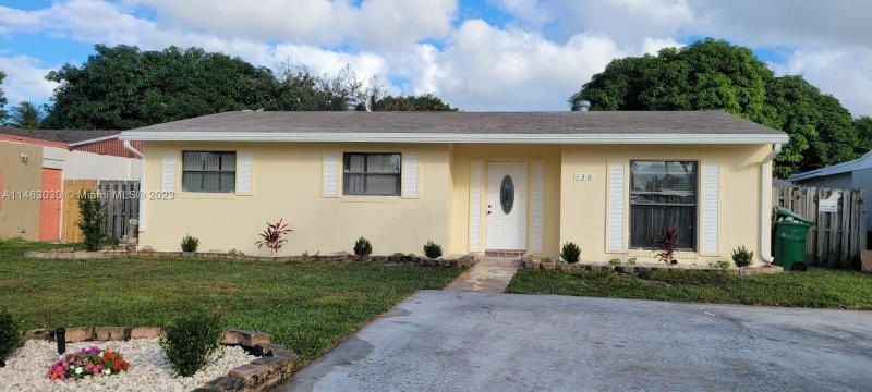 First Photo for Home For Sale at 130 SW 69th Ter Margate, FL. 33068