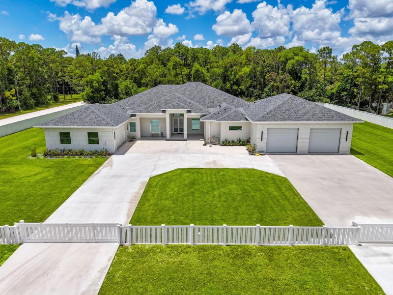 First Photo for Home For Sale at 8425  Apache The Acreage, FL. 33470