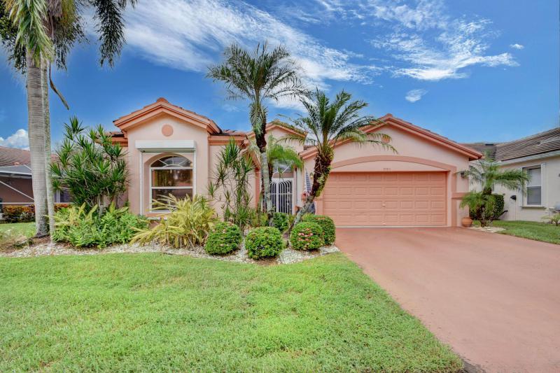 First Photo for Home For Sale at 9593  Harbour Lake Boynton Beach, FL. 33437